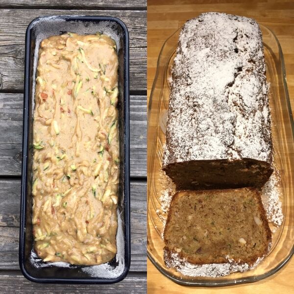 Amerikanisches Zucchinibread