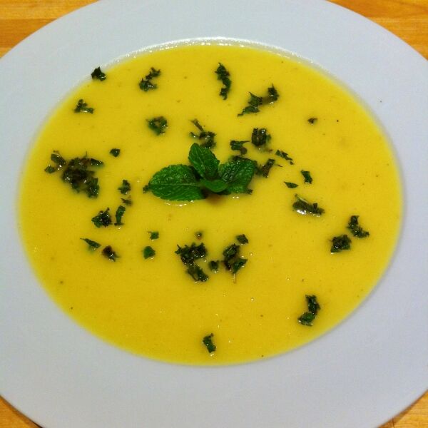 Kohlrabi-Kokos-Suppe