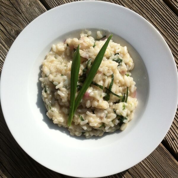 Bärlauch-Risotto