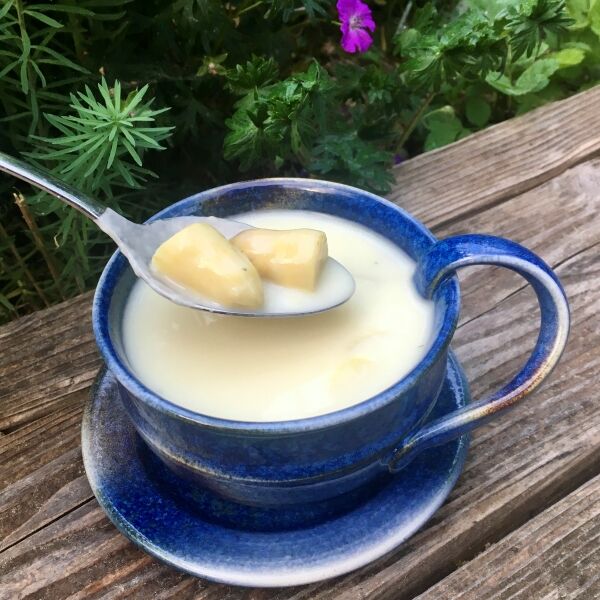 Spargel-Cremesuppe