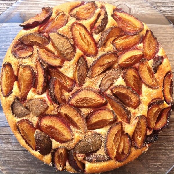 Zwetschgenkuchen mit Zimt