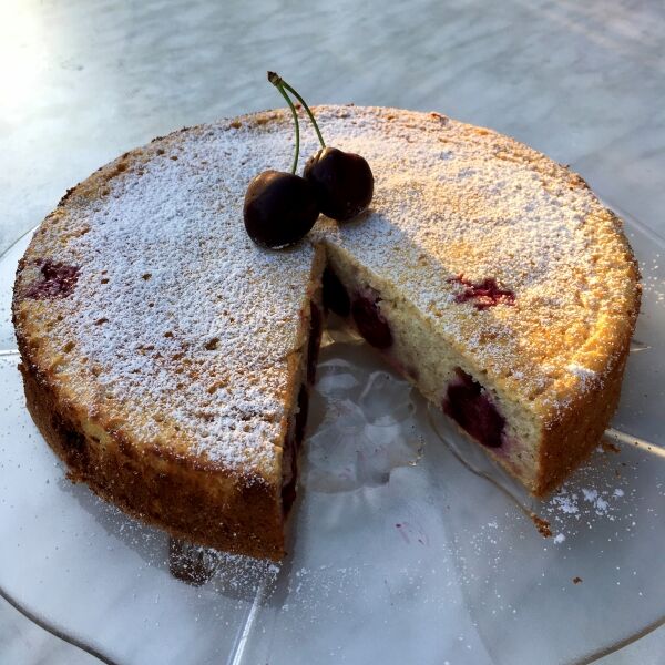 Kirsch-Ricotta-Kuchen