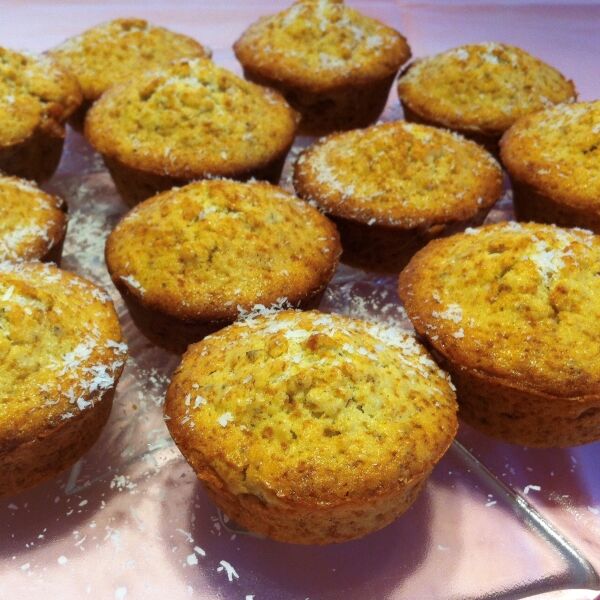 Bananen-Kokos-Muffins