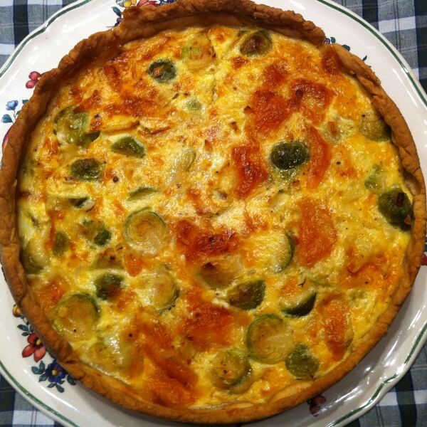 Rosenkohl-Quiche