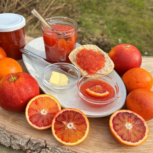 Blutorangenmarmelade