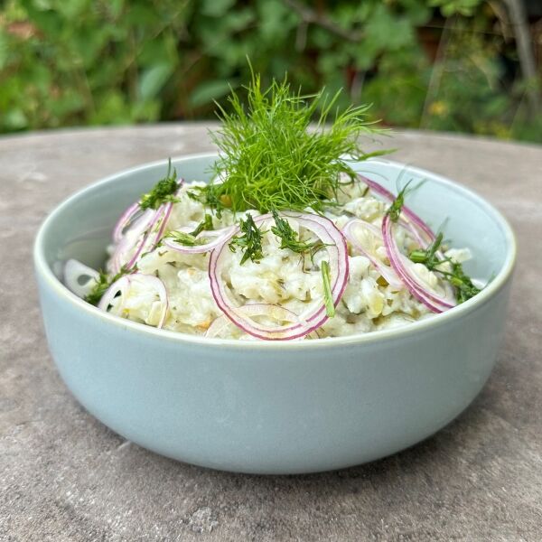 Sommerrisotto mit Fenchel